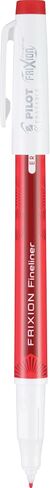 Pilot, FriXion Fineliner Erasable Marker Pens, Fine Point 0.7 mm, Pack of 12, Black in Saudi Arabia