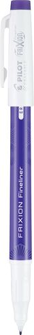 Pilot, FriXion Fineliner Erasable Marker Pens, Fine Point 0.7 mm, Pack of 12, Black in Saudi Arabia
