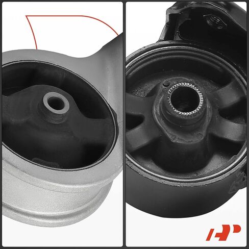 مجموعة حامل محرك A-Premium 4 قطع وحامل ناقل الحركة متوافق مع Hyundai Santa Fe 2001 2002 2003 2004 2005 2006 V6 2.7L، ناقل الحركة اليدوي 4WD، استبدال # 2191026100 2191026200 in Saudi Arabia