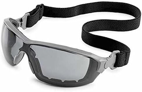 Gateway Safety 22GY79 Silverton Temple Version Safety Glass, Gray Frame - Clear FX2 Anti-Fog Lens,One Size in Saudi Arabia