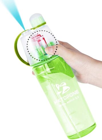Spray Water Bottle for Drinking Sports Water Bottle Cycling BPA Free 600ml for Cycling Running Mountaineering Hiking Gym Climbing in Saudi Arabia