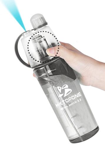 Spray Water Bottle for Drinking Sports Water Bottle Cycling BPA Free 600ml for Cycling Running Mountaineering Hiking Gym Climbing in Saudi Arabia