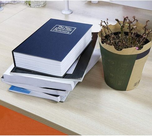 Diversion Book Safe with Combination Lock, Decaller Hidden Safe Box of Dictionary Shape, 9.5" x 6.2" x 2.2" in Saudi Arabia
