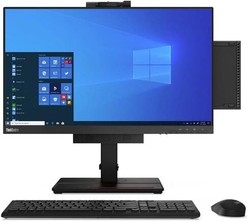 كمبيوتر مكتبي Lenovo ThinkCentre M75q-1 11A4001WUS - AMD Ryzen 5 3400GE 3.30 جيجا هرتز - 8 جيجا بايت رام DDR4 SDRAM - 256 جيجا بايت SSD - صغير الحجم in Saudi Arabia