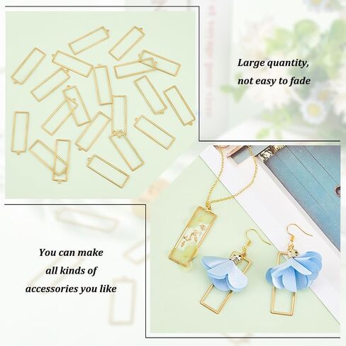 BENECREAT Brass Charm Brass Pendant for Jewelry Making in Saudi Arabia