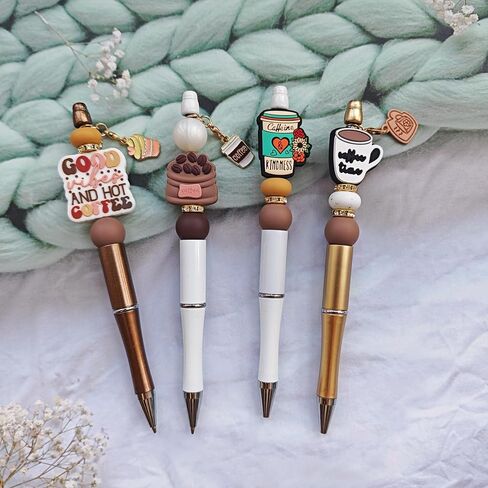 JNwhy Focal Silicone Beads Bulk for Beadable Pen Astronaut Rocket Spaceship Series Soft Rubber Loose Beads Focal Pen Beads for Keychain DIY Making Handmade Crafts (Astronaut Set) in Saudi Arabia