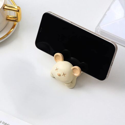 Desk Cell Phone Holder Stand Cute Animals Resin Smartphone Holder Bracket for Office Free You Hands Home Ornament in Saudi Arabia