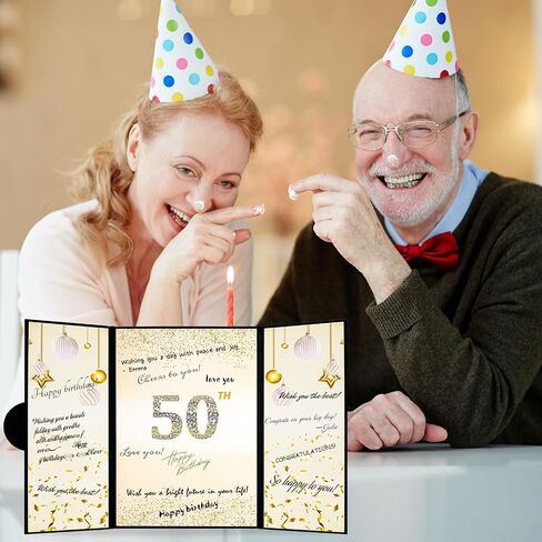 زينة حفلات عيد الميلاد الخمسين، بديل كتاب ضيف عيد الميلاد الخمسين من الذهب الأسود للرجال والنساء، هدايا رائعة لعيد الميلاد الخمسين، كتاب توقيع عيد الميلاد الخمسين، لوحة بطاقات توقيع عيد الميلاد الخمسين in Saudi Arabia