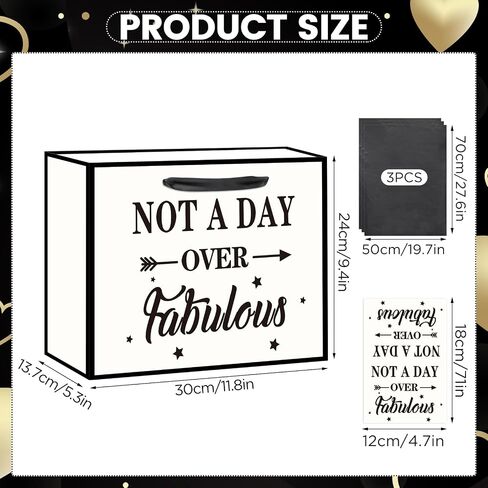 Gifts for Grandma, Grandma Birthday Gift Bags for Grandmother Birthday Party Decoration Best Grandma Ever Wrapping Bags with Tissue Paper Greeting Card for Grammy Birthday Anniversary Thanksgiving in Saudi Arabia
