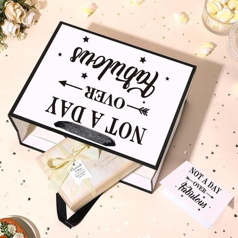 Gifts for Grandma, Grandma Birthday Gift Bags for Grandmother Birthday Party Decoration Best Grandma Ever Wrapping Bags with Tissue Paper Greeting Card for Grammy Birthday Anniversary Thanksgiving in Saudi Arabia
