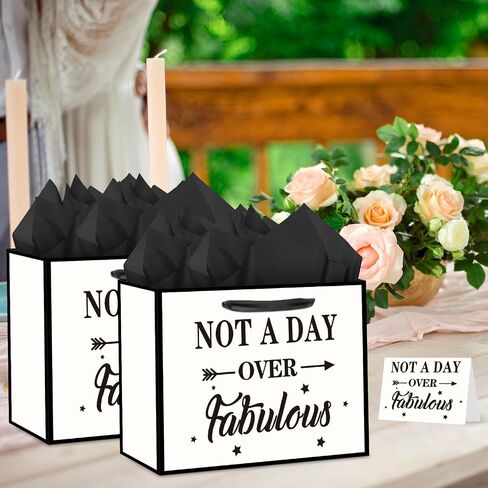 Gifts for Grandma, Grandma Birthday Gift Bags for Grandmother Birthday Party Decoration Best Grandma Ever Wrapping Bags with Tissue Paper Greeting Card for Grammy Birthday Anniversary Thanksgiving in Saudi Arabia