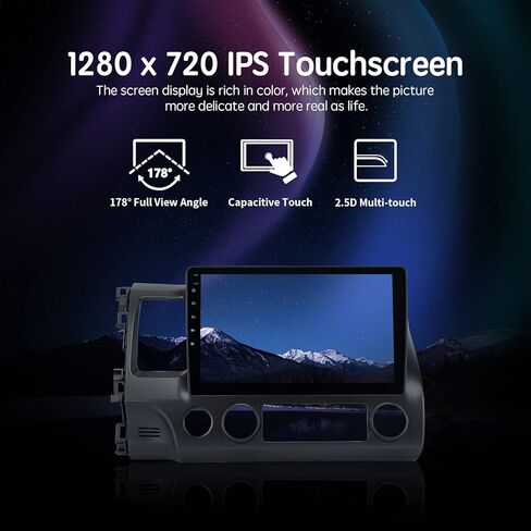 10.2 بوصة أندرويد 11.0 ستيريو سيارة لاسلكي Apple Carplay 1280x720 لهوندا سيفيك 2006-2011 بلوتوث 5.0 راديو السيارة شاشة تعمل باللمس دعم واي فاي FM/AM صوت السيارة بدون استخدام اليدين الاتصال 4 جيجابايت 64 جيجابايت DSP in Kuwait