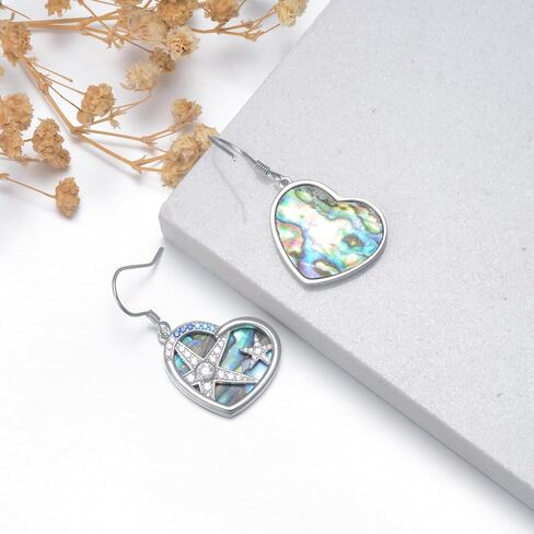 Monkey Earrings 925 Sterling Silver Cute Animal Earrings Heart Dangle Earrings Monkey Jewelry Gifts Birthday Christmas Gifts for Women in Saudi Arabia