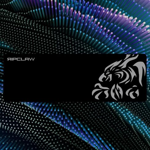 Archron Series Gaming Surface, Mouse Pad, Desk Mat, Extra-Extended, Black, 900x300x4MM, Non-Slip in Saudi Arabia