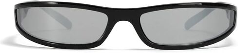 Small Square Sunglasses for Women,Cute Fashion Wrap Around Sunglasses,Trendy Y2k Sunglasses Vintage Narrow Shades in Kuwait