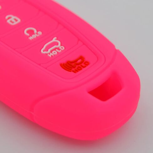 4 Buttons Silicone Key Fob Cover Case Pouch for Hyundai Elantra Palisade Elantra Kona Venue in Saudi Arabia