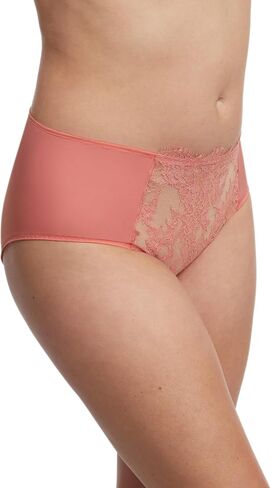 Skarlett Blue Entice Women's Full Coverage Brief with Lace in Kuwait