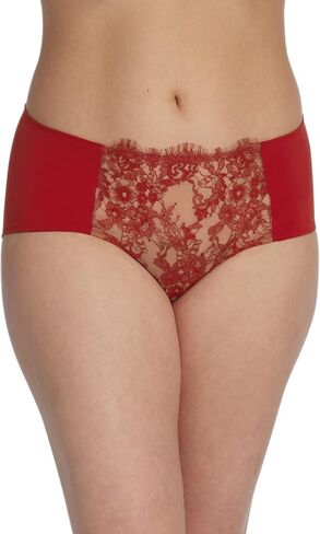 Skarlett Blue Entice Women's Full Coverage Brief with Lace in Kuwait