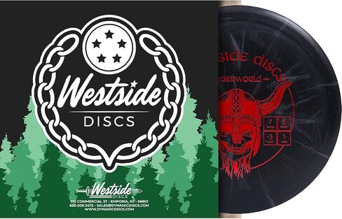 أقراص Westside Discs Origio Burst Underworld Fairway Disc Golf Driver، معتمدة من PDGA، أقراص جولف فريسبي صديقة للمبتدئين للرجال والنساء، 170 جم بالإضافة إلى ذلك، سوف يختلف لون الطوابع ونمط الاندفاع in Kuwait