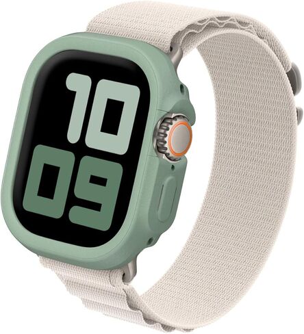 RHINOSHIELD Bumper Case for Apple Watch Ultra/Ultra 2 - [49 mm] | Slim, Lightweight, and Shock Absorbent - Great Protection, Easy to Install, Durable - Classic Black in Saudi Arabia