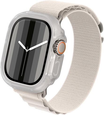 RHINOSHIELD Bumper Case for Apple Watch Ultra/Ultra 2 - [49 mm] | Slim, Lightweight, and Shock Absorbent - Great Protection, Easy to Install, Durable - Classic Black in Saudi Arabia