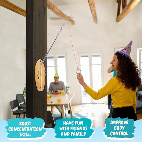 Yes4All Ring Toss Wall Game/Indoor & Outdoor Game for Adults/Wall Game for Game Room, Camping, Party in Saudi Arabia