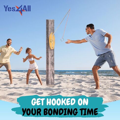 Yes4All Ring Toss Wall Game/Indoor & Outdoor Game for Adults/Wall Game for Game Room, Camping, Party in Saudi Arabia