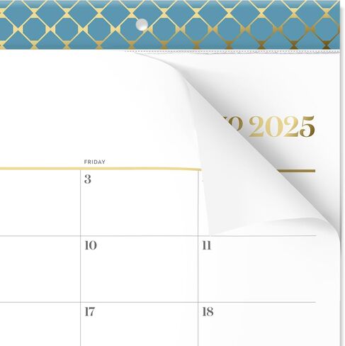 Cambridge 2025 Planner, Weekly & Monthly, 5-1/2" x 8-1/2", Small, WorkStyle Classic, Seaside Blue (1606-200-12-25) in Saudi Arabia
