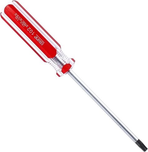 Luomorgo 1 Pc T10 Torx Screwdriver, T10 x 75mm Magnetic Tip Screwdriver with Insulated PVC Handle, Security Torx Screwdriver for Repairing Device, Appliance in Saudi Arabia