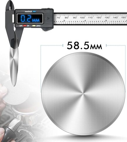3 عبوات من شاشة Espresso Puck لصانعة قهوة Breville Barista Espresso، 316 من الفولاذ المقاوم للصدأ 0.2 مم شاشة فلتر قهوة اسبريسو رفيعة للغاية لسلة فلتر Espresso Portafilter، 53.3 مم in Kuwait