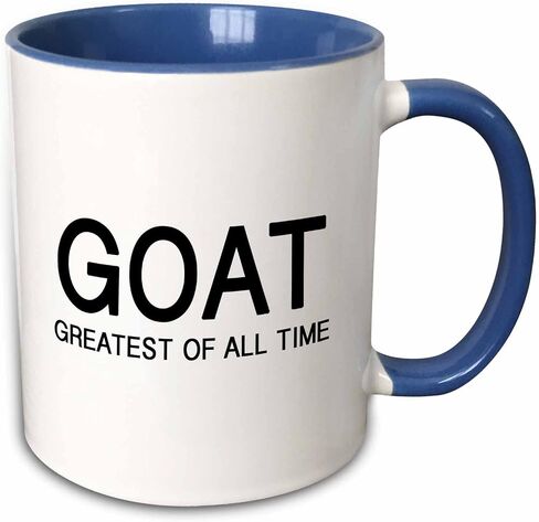 3dRose Goat Greatest of All Time Mug, 11 oz in Saudi Arabia