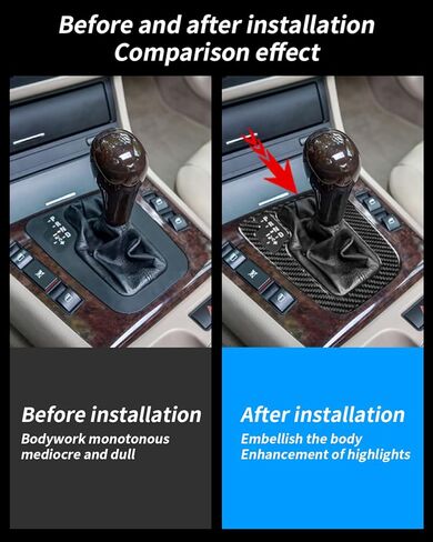 غطاء وحدة التحكم المركزية للسيارة من ألياف الكربون الناعمة غطاء إطار لوحة ناقل الحركة متوافق مع سلسلة BMW E46 3 (1998-2005) in Kuwait