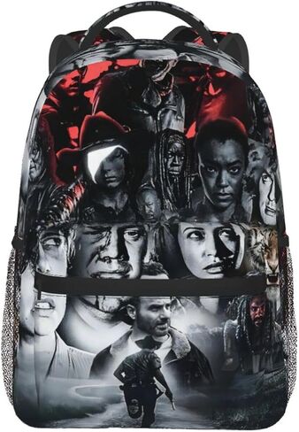 Unisex Walking Horror Dead Multipurpose Backpacks,3d Printed Funny Anti Theft Laptop Backpack,Casual Daypack Backpack For Men Women 16 Inch in Saudi Arabia