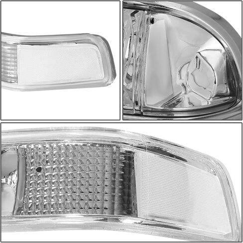 DNA MOTORING HL-OH-S10984P-BK-CL1 Black Housing Clear Corner Headlights Replacement For 98-04 Blazer S10 in Saudi Arabia