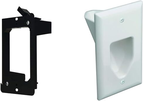 DATA COMM Electronics 60-0021-S 1-Gang Low Voltage Mounting Bracket purple in Saudi Arabia