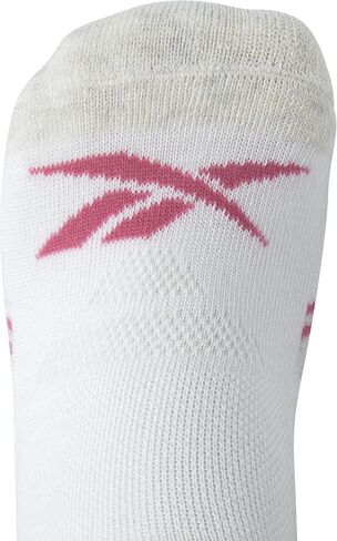 Reebok Women's Running Socks - 6 Pack Half Terry Low Cut Anti Blister Thick Ankle Socks - Arch Support Socks for Women (4-10) in Saudi Arabia