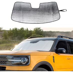 for Bronco Sport Windshield Sun Shade for Ford Bronco Sport 2021 2022 2023 Interior Accessories