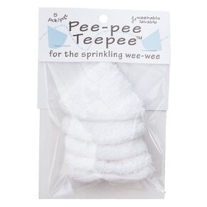 Pee-Pee Teepee Cellophane Bag - White