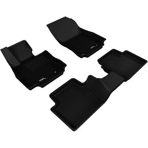 3D MAXpider Custom Fit Kagu Floor Mat (Black) for 2016-2016 Scion IA - 1ST Row 2ND Row