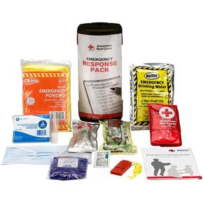 American Red Cross Officially Licensed Product, Emergency Response Pack, First Aid Essentials, Fully Stocked First Responder Kit
