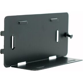 Legrand - OnQ Universal Mounting Plate 10 Inch, Secure Devices in Structured Media Enclosure Mounting Plate, Mounting Plate with 2 Rachet Clamps, Recessed Wall Plate to Organize Cable, White, AC1040F