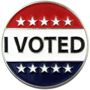 PinMart's I Voted Election Political Patriotic Lapel Pin