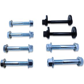 Spohn D03-09-CAM-980-981 Complete Front Control Arms Cam Bolts & Hardware Kit for 2003-2009 Dodge Ram 2500 & 3500