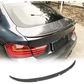 MCARCAR KIT Carbon Fiber Trunk Spoiler Fits for BMW 4 Series F32 Coupe 2-Door 2014-2019 Factory Outlet CF 420i 428i 430i 435i 440i Rear Boot Lid Highkick Wing Lip