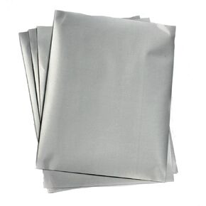 My Scratch Offs Silver 8.5 x 11 Inch Rectangle Full Sheet Scratch Off Sticker Labels - 5 Pack