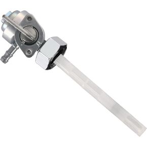GOOFIT 16mm Fuel Shutoff Valve Petcock with Fuel Line Clamp Replacement for Chinese Gasoline Generator 5.5HP 6.5HP 7HP 8HP 9HP 11HP 13HP 14HP 15HP 16HP 168F 163CC 196CC 170F 208CC 211CC 173F -190F