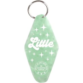 Sorority Shop "LITTLE - Vintage Motel Keychain - Green