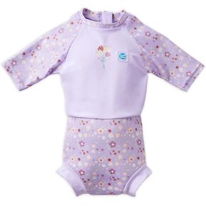 Splash About Happy Nappy Sunsuit - in-Built Swim Diaper