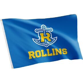 Desert Cactus Rollins College Flag Tars Flag Banners 100% Polyester Indoor Outdoor 3x5 feet Flags (Style 1)