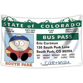 لافتة علم حافلة كارتمان مقاس 3 × 5 أقدام لديكور غرفة الكهف المنزلي in Kuwait